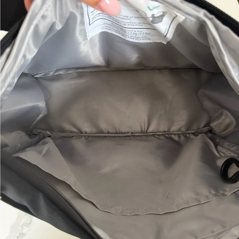 Doona Black Baby Bag with Gold Accents